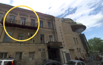 The location of future Open Art Space in Tbilisi